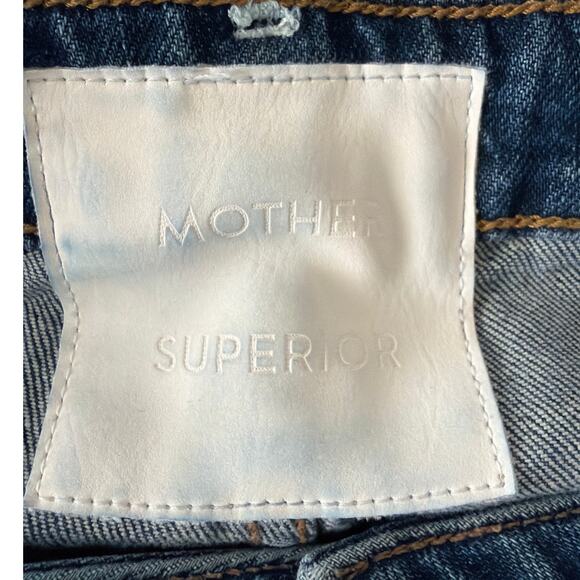 Mother Superior The Private Zip Pocket Ankle Jeans Mile High Wash SZ 29 Designer - Picture 8 of 12